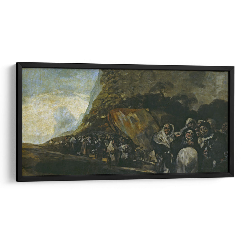 Peregrinación a la fuente de San Isidro - Francisco de Goya | Cuadro decorativo de Canvas Lab