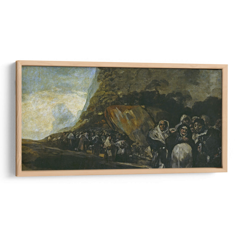 Peregrinación a la fuente de San Isidro - Francisco de Goya | Cuadro decorativo de Canvas Lab