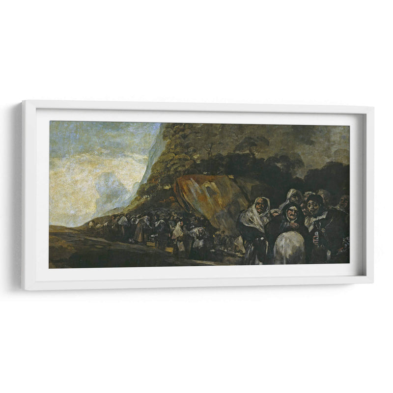 Peregrinación a la fuente de San Isidro - Francisco de Goya | Cuadro decorativo de Canvas Lab