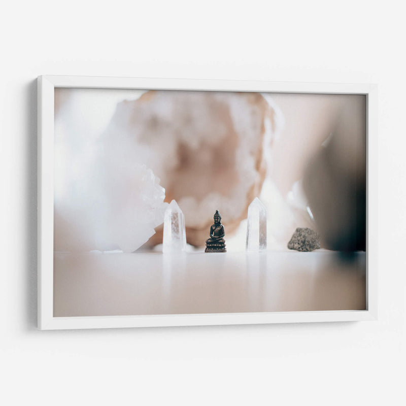 Cuarzos y un buda | Cuadro decorativo de Canvas Lab