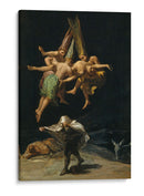 Vuelo de Brujas - Francisco de Goya | Cuadro decorativo de Canvas Lab