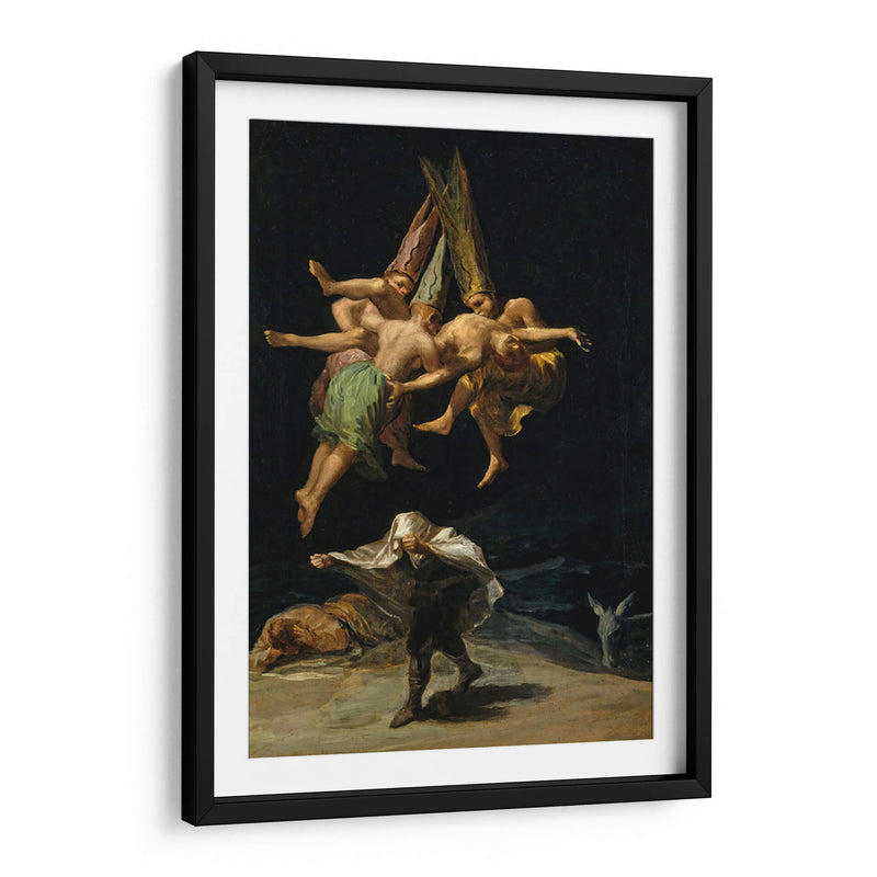 Vuelo de Brujas - Francisco de Goya | Cuadro decorativo de Canvas Lab