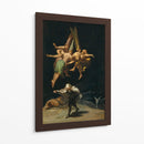 Vuelo de Brujas - Francisco de Goya | Cuadro decorativo de Canvas Lab