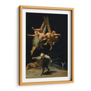 Vuelo de Brujas - Francisco de Goya | Cuadro decorativo de Canvas Lab