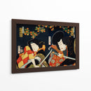 Retratos de actores 1 - Toyohara Kunichika | Cuadro decorativo de Canvas Lab