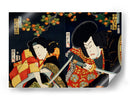Retratos de actores 1 - Toyohara Kunichika | Cuadro decorativo de Canvas Lab