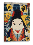 Retrato de un actor 1 - Toyohara Kunichika | Cuadro decorativo de Canvas Lab