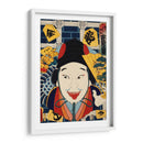Retrato de un actor 1 - Toyohara Kunichika | Cuadro decorativo de Canvas Lab