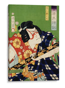 Retrato de un actor 2 - Toyohara Kunichika | Cuadro decorativo de Canvas Lab
