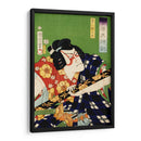 Retrato de un actor 2 - Toyohara Kunichika | Cuadro decorativo de Canvas Lab