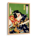Retrato de un actor 2 - Toyohara Kunichika | Cuadro decorativo de Canvas Lab