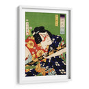 Retrato de un actor 2 - Toyohara Kunichika | Cuadro decorativo de Canvas Lab
