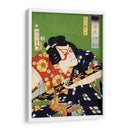 Retrato de un actor 2 - Toyohara Kunichika | Cuadro decorativo de Canvas Lab