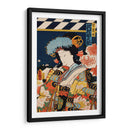 Retrato de un actor 3 - Toyohara Kunichika | Cuadro decorativo de Canvas Lab