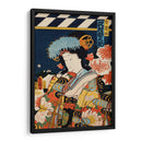 Retrato de un actor 3 - Toyohara Kunichika | Cuadro decorativo de Canvas Lab