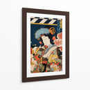 Retrato de un actor 3 - Toyohara Kunichika | Cuadro decorativo de Canvas Lab