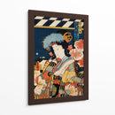 Retrato de un actor 3 - Toyohara Kunichika | Cuadro decorativo de Canvas Lab
