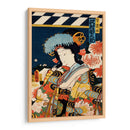 Retrato de un actor 3 - Toyohara Kunichika | Cuadro decorativo de Canvas Lab