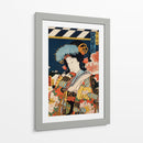 Retrato de un actor 3 - Toyohara Kunichika | Cuadro decorativo de Canvas Lab
