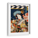 Retrato de un actor 3 - Toyohara Kunichika | Cuadro decorativo de Canvas Lab