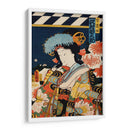 Retrato de un actor 3 - Toyohara Kunichika | Cuadro decorativo de Canvas Lab