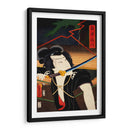 Retrato de un actor 4 - Toyohara Kunichika | Cuadro decorativo de Canvas Lab