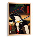 Retrato de un actor 4 - Toyohara Kunichika | Cuadro decorativo de Canvas Lab