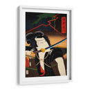 Retrato de un actor 4 - Toyohara Kunichika | Cuadro decorativo de Canvas Lab