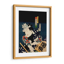 Retrato de un actor 5 - Toyohara Kunichika | Cuadro decorativo de Canvas Lab