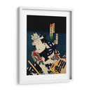 Retrato de un actor 5 - Toyohara Kunichika | Cuadro decorativo de Canvas Lab