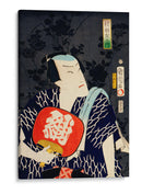 Retrato de un actor 6 - Toyohara Kunichika | Cuadro decorativo de Canvas Lab