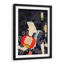 Retrato de un actor 6 - Toyohara Kunichika | Cuadro decorativo de Canvas Lab