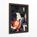 Retrato de un actor 6 - Toyohara Kunichika | Cuadro decorativo de Canvas Lab