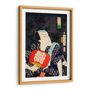 Retrato de un actor 6 - Toyohara Kunichika | Cuadro decorativo de Canvas Lab