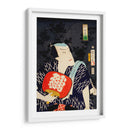 Retrato de un actor 6 - Toyohara Kunichika | Cuadro decorativo de Canvas Lab