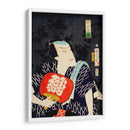 Retrato de un actor 6 - Toyohara Kunichika | Cuadro decorativo de Canvas Lab