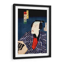 Retrato de un actor 8 - Toyohara Kunichika | Cuadro decorativo de Canvas Lab