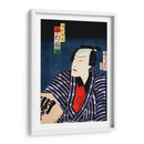 Retrato de un actor 8 - Toyohara Kunichika | Cuadro decorativo de Canvas Lab
