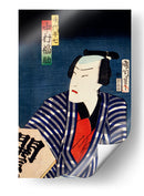 Retrato de un actor 8 - Toyohara Kunichika | Cuadro decorativo de Canvas Lab
