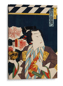 Retrato de un actor 9 - Toyohara Kunichika | Cuadro decorativo de Canvas Lab