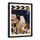 Retrato de un actor 9 - Toyohara Kunichika | Cuadro decorativo de Canvas Lab
