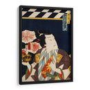 Retrato de un actor 9 - Toyohara Kunichika | Cuadro decorativo de Canvas Lab