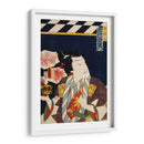 Retrato de un actor 9 - Toyohara Kunichika | Cuadro decorativo de Canvas Lab