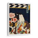 Retrato de un actor 9 - Toyohara Kunichika | Cuadro decorativo de Canvas Lab