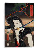 Retrato de un actor 10 - Toyohara Kunichika | Cuadro decorativo de Canvas Lab