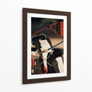 Retrato de un actor 10 - Toyohara Kunichika | Cuadro decorativo de Canvas Lab