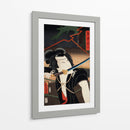 Retrato de un actor 10 - Toyohara Kunichika | Cuadro decorativo de Canvas Lab