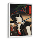 Retrato de un actor 10 - Toyohara Kunichika | Cuadro decorativo de Canvas Lab