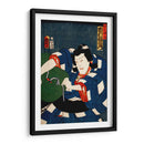 Retrato de un actor 11 - Toyohara Kunichika | Cuadro decorativo de Canvas Lab