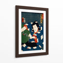 Retrato de un actor 11 - Toyohara Kunichika | Cuadro decorativo de Canvas Lab